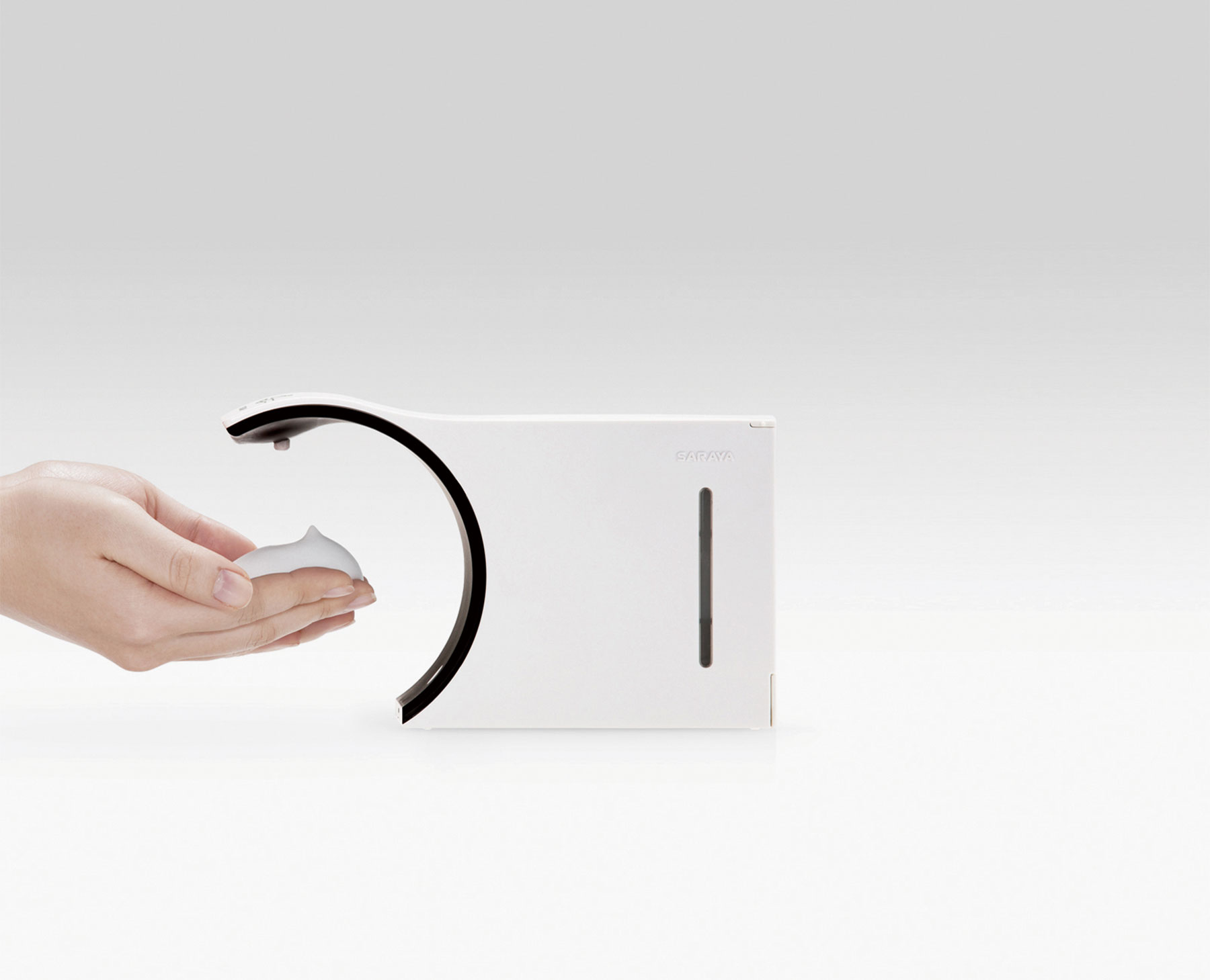 Foam hand soap dispenser – 株式会社ハーズ実験デザイン研究所